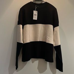 NWT Mango striped sweater